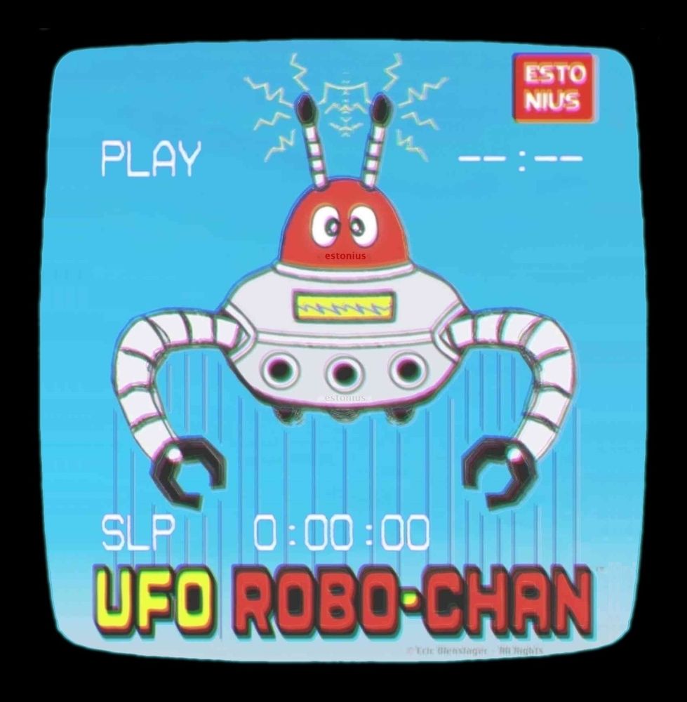 My OC "UFO Robo-chan" [CRT-TV-Framed VHS VCR Vintage Cartoon Screencap]

I just added a CRT TV cropped frame around my VHS VCR vintage cartoon screencap-vibed drawings for effect. 

UFO ロボちゃん / UFO Robo-chan's Design Influences:

• George McGinnis' V.I.N.CENT (The Black Hole)

• 石ノ森 章太郎 Shotaro Ishinomori's ロボコン Robocon (がんばれ!!ロボコン Do Your Best!! Robocon)

• 石ノ森 章太郎 Shotaro Ishinomori's ロボットはっちゃん Robot 8-chan

• 石ノ森 章太郎 Shotaro Ishinomori's ぼっくん Bokkun (もりもりぼっくん Morimori Bokkun)

ユーフォー ロボちゃん, Ganbare!! Robocon, Peter Ellenshaw, Ron Miller, Disney, 東映, Toei, 特撮, tokusatsu

UFO ロボちゃん™, U.F.O. ロボちゃん™, UFO Robo-chan™, U.F.O. Robo-chan™, UFO Robochan™, And U.F.O. Robochan © Eric Olenslager - All Rights Reserved.