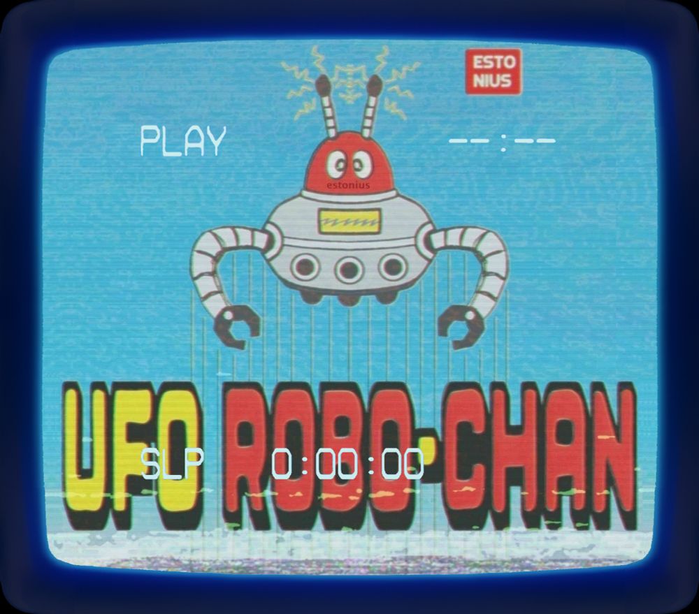 UFO Robo-chan [Update Doubleplus∞+1]

I gave my latest design version of my original character UFO ロボちゃん / UFO Robo-chan my VHS VCR vintage cartoon screencap with CRT TV scanlines "treatment" ♫'cause I can't, I won't, and I don't stop♫... lo siento... =)

My scanned-in ink pen drawing that I coloured / edited it in MicroSoft Paint and Procreate.

UFO ロボちゃん / UFO Robo-chan's Design Influences:

• George McGinnis' V.I.N.CENT (The Black Hole)

• 石ノ森 章太郎 Shotaro Ishinomori's ぼっくん Bokkun (もりもりぼっくん Morimori Bokkun)

UFO ロボちゃん™, ユーフォーロボちゃん™, U.F.O. ロボちゃん™, UFO Robo-chan™, U.F.O. Robo-chan™, UFO Robochan™, U.F.O. Robochan™, UFO Robot-chan™, U.F.O. Robot-chan™, UFO Robotchan™, And U.F O. Robotchan™ © Eric Olenslager - All Rights Reserved.

#VINCent #TheBlackHole ぼっくん Bokkun #もりもりぼっくん #MorimoriBokkun character robots