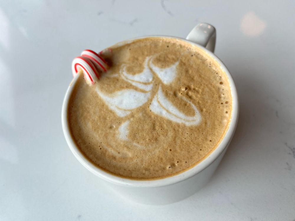 A Peppermint Latte