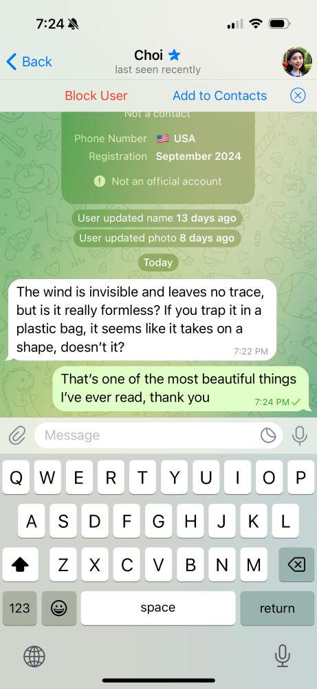 A bot reading poetry to me