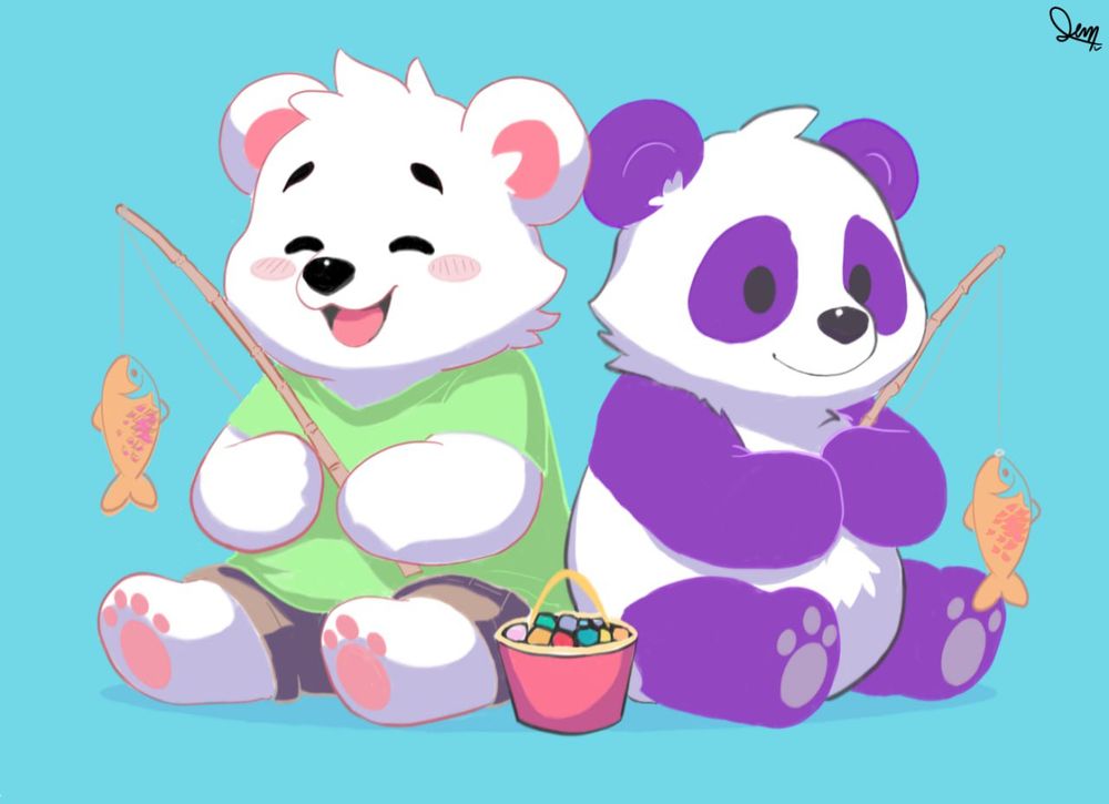 Medic (Polar Bear) and Corbick (Panda)