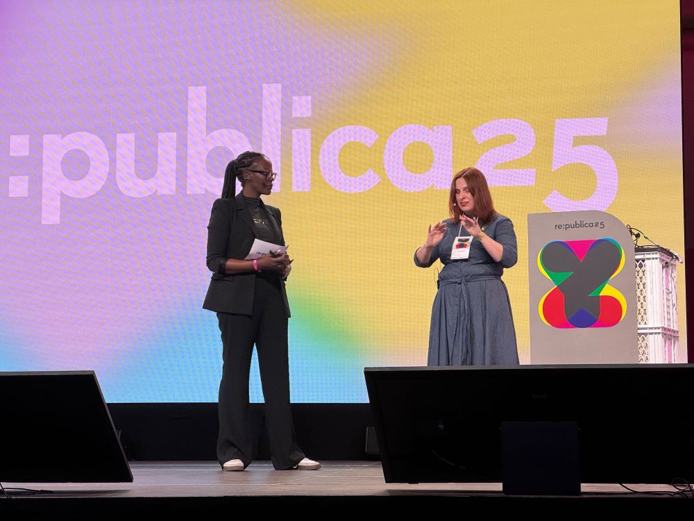 Natascha Stobl im Gespräch mit Anna Dushime