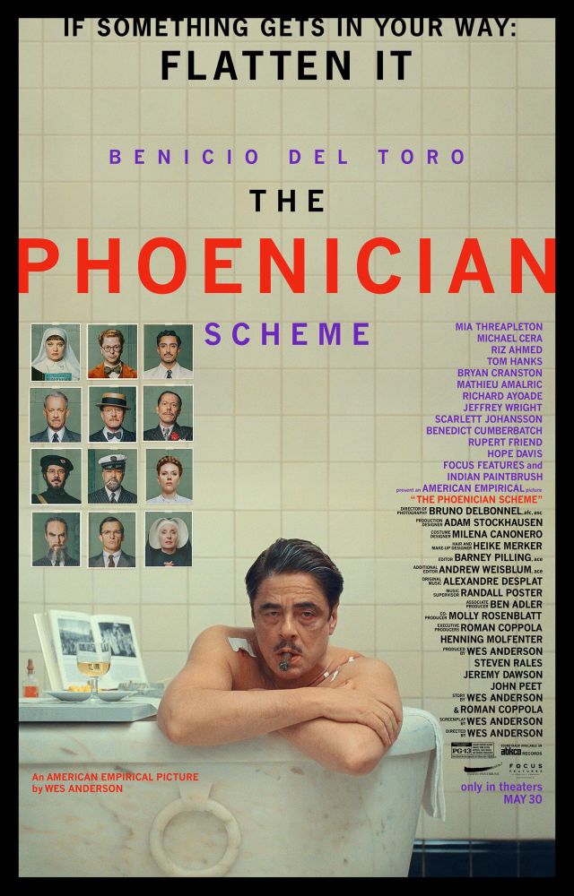 The Phoenician Scheme (2025) Dir. Wes Anderson