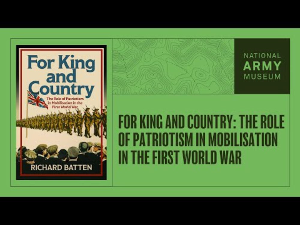 For King and Country: The Role of Patriotism in Mobilisation in the First World War