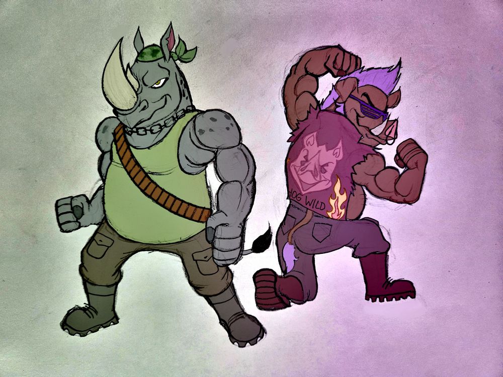 Bebop and Rocksteady