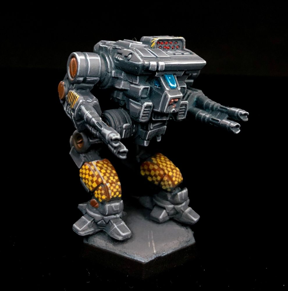 Independent shot of the painted Masakari 