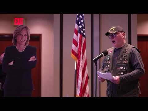 All community speakers at the town hall, in Oswego NY, 4/12/25
