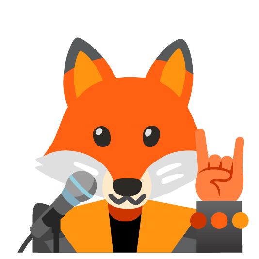 🎤 + 🦊