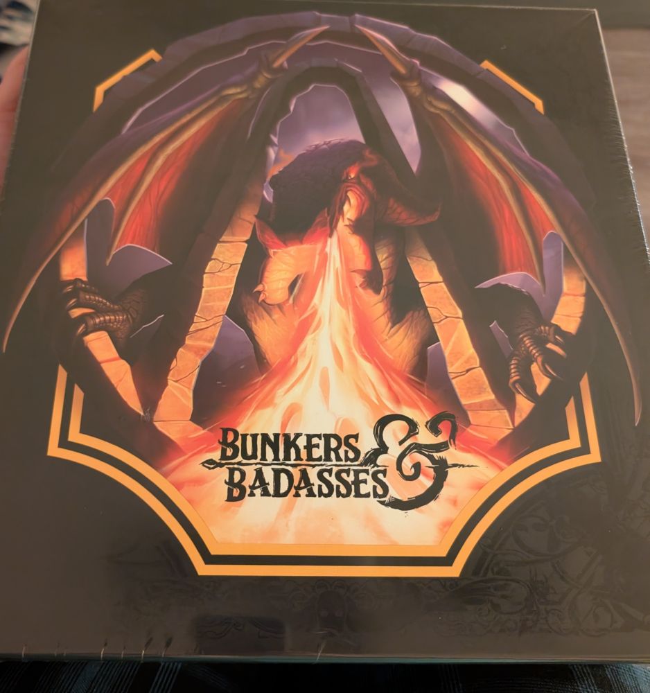 Newly wrapped Tiny Tina's Bunkers and Badasses board game.