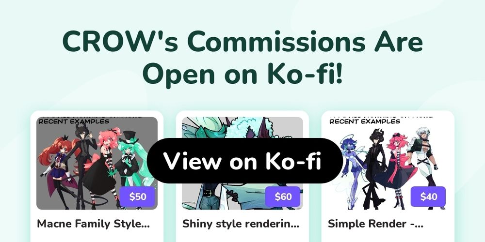 CROW's Ko-fi Commissions