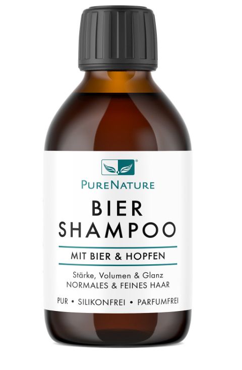 Eine Flasche Bier Shampoo