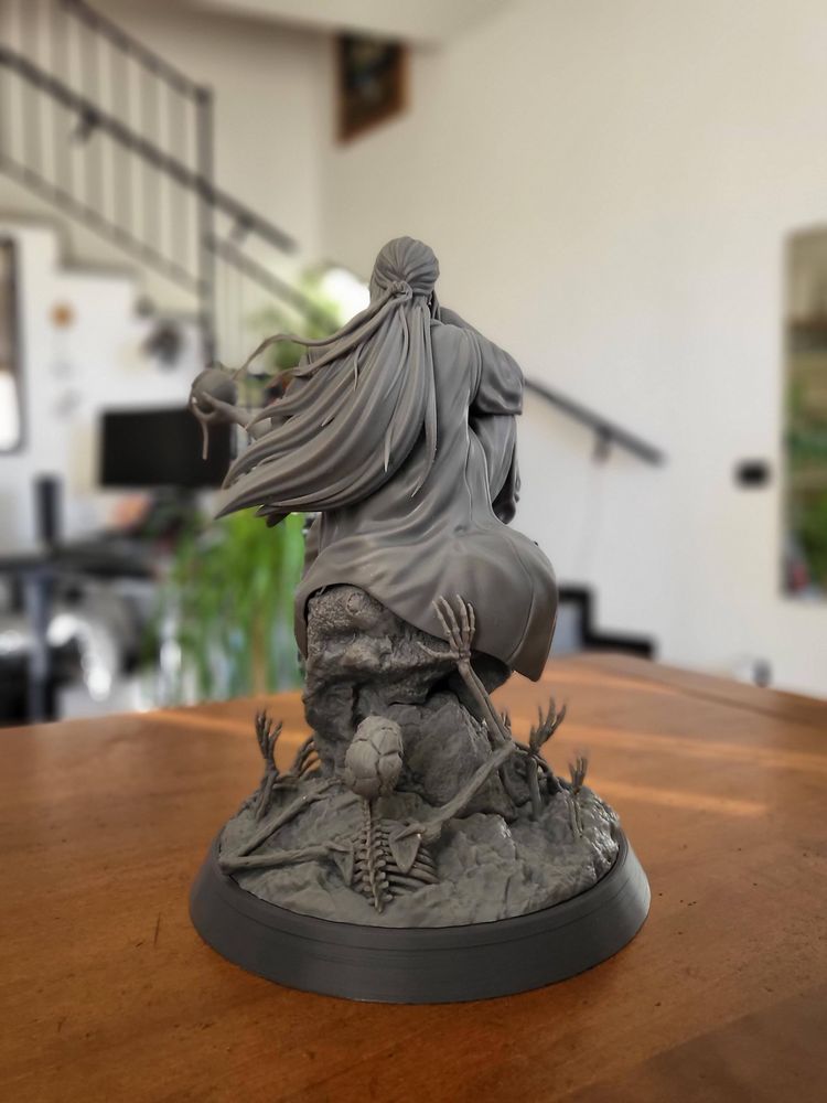 The same print seen from the back