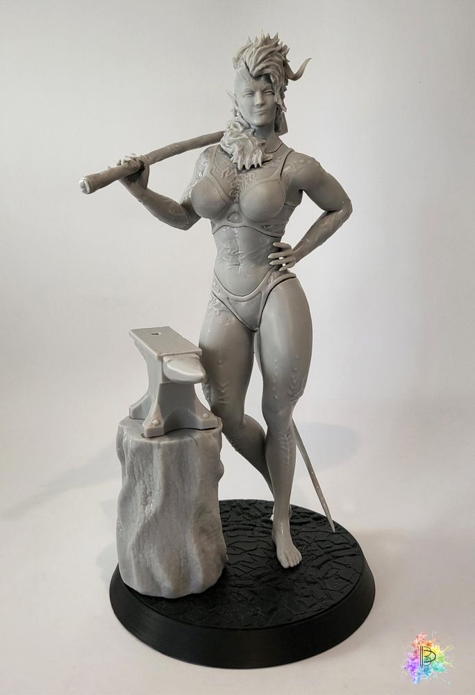 A pic of the printed figure, in grey