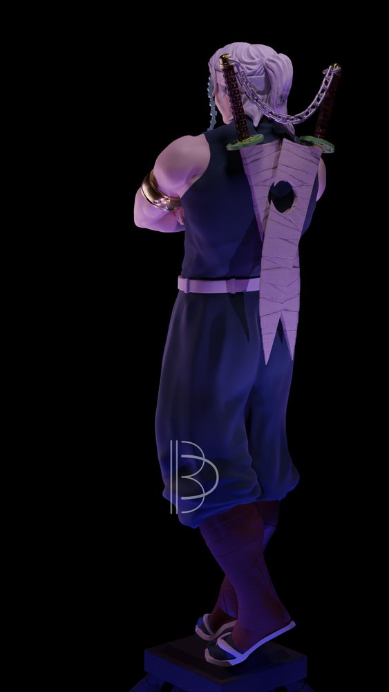 Another render of the same figure, but seen from the back