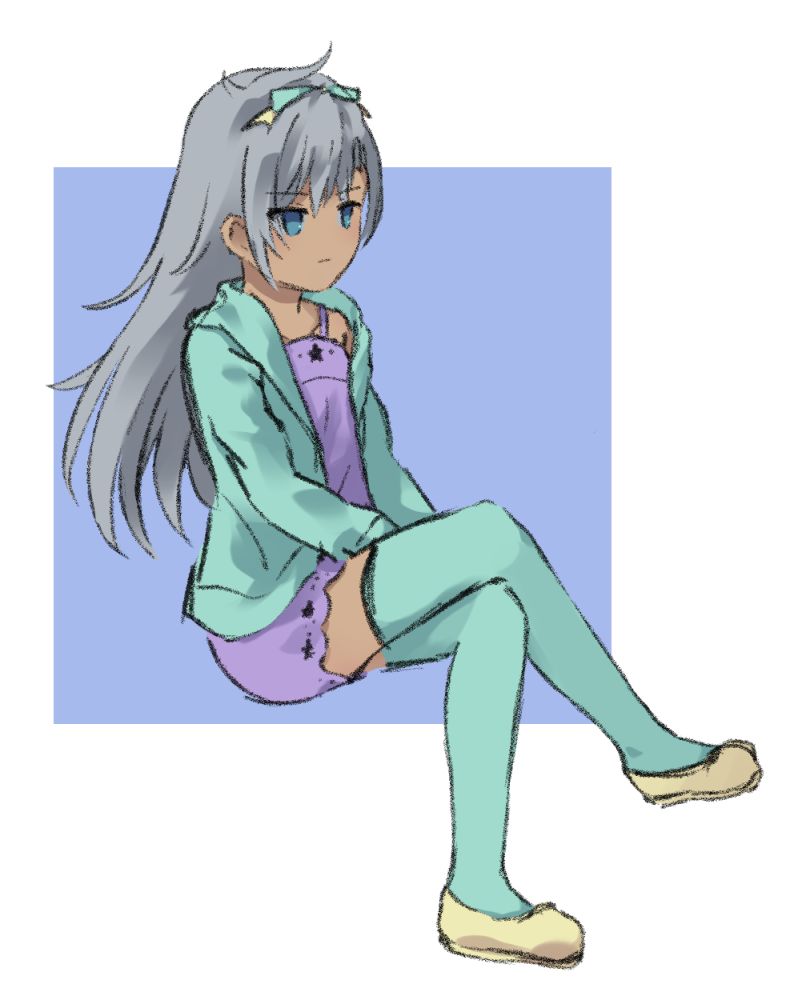 A in a Pastel Girl outfit