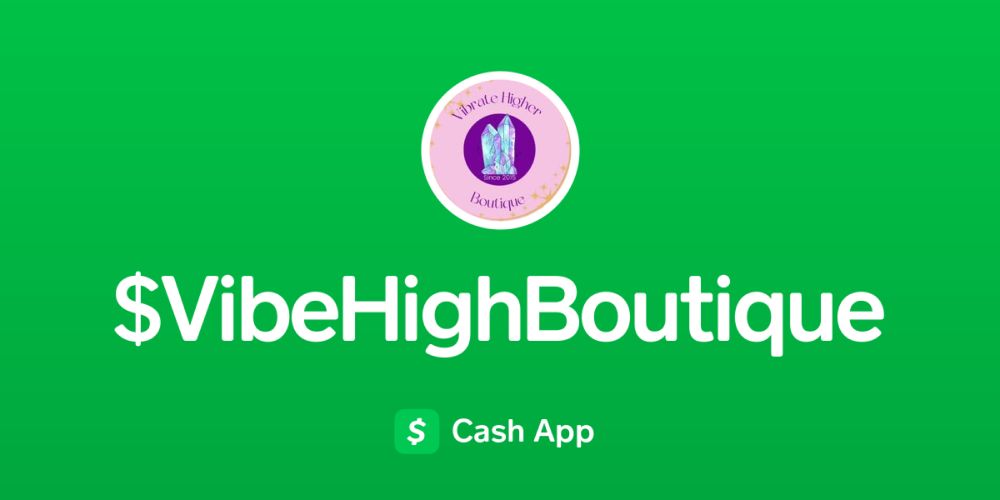 Pay $VibeHighBoutique on Cash App