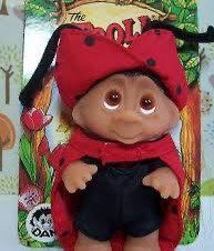 Picture of a Dam Troll wearing a Ladybug costume