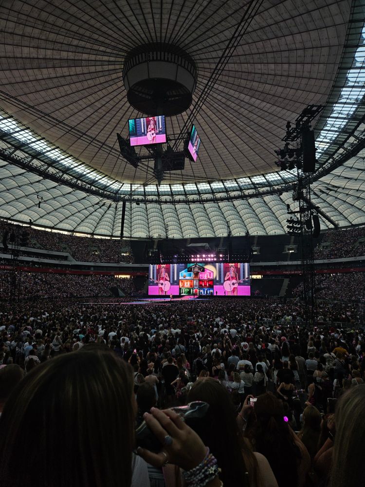 Taylor Swift at the Eras Tour in Warsaw N3.