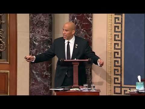 Senator Cory Booker Concludes His Historic Senate Speech