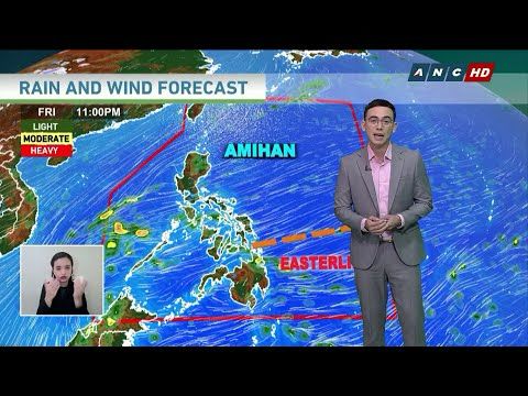 Shear line magpapaulan sa S. Luzon, Visayas