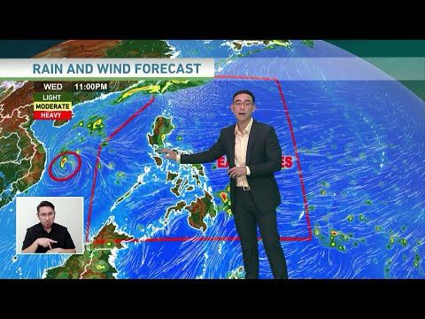 Shear line patuloy na magpapaulan sa S. Luzon, Visayas | TV Patrol