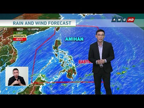 Amihan bumabalot sa Luzon; easterlies umiiral sa ibang lugar | TV Patrol
