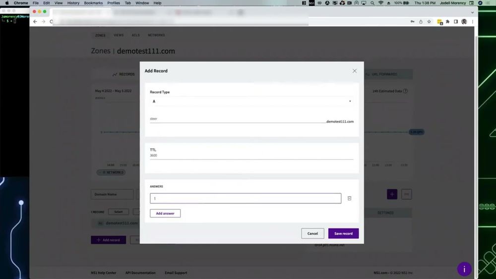 IBM NS1 Connect Managed DNS Demo