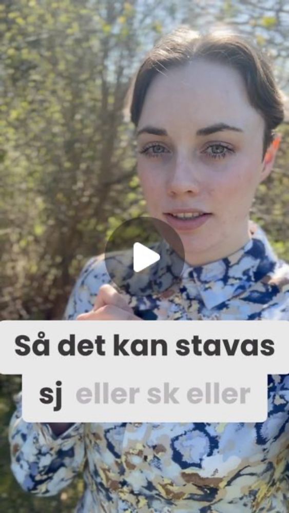 LanguageLockIn on Instagram: "Sj-ljudet kan vara lite utmanande för dom flesta både med uttalet och stavningen så det är ofta bra att träna extra på 😊🇸🇪
Jag glömde också att nämna några i videon men d...