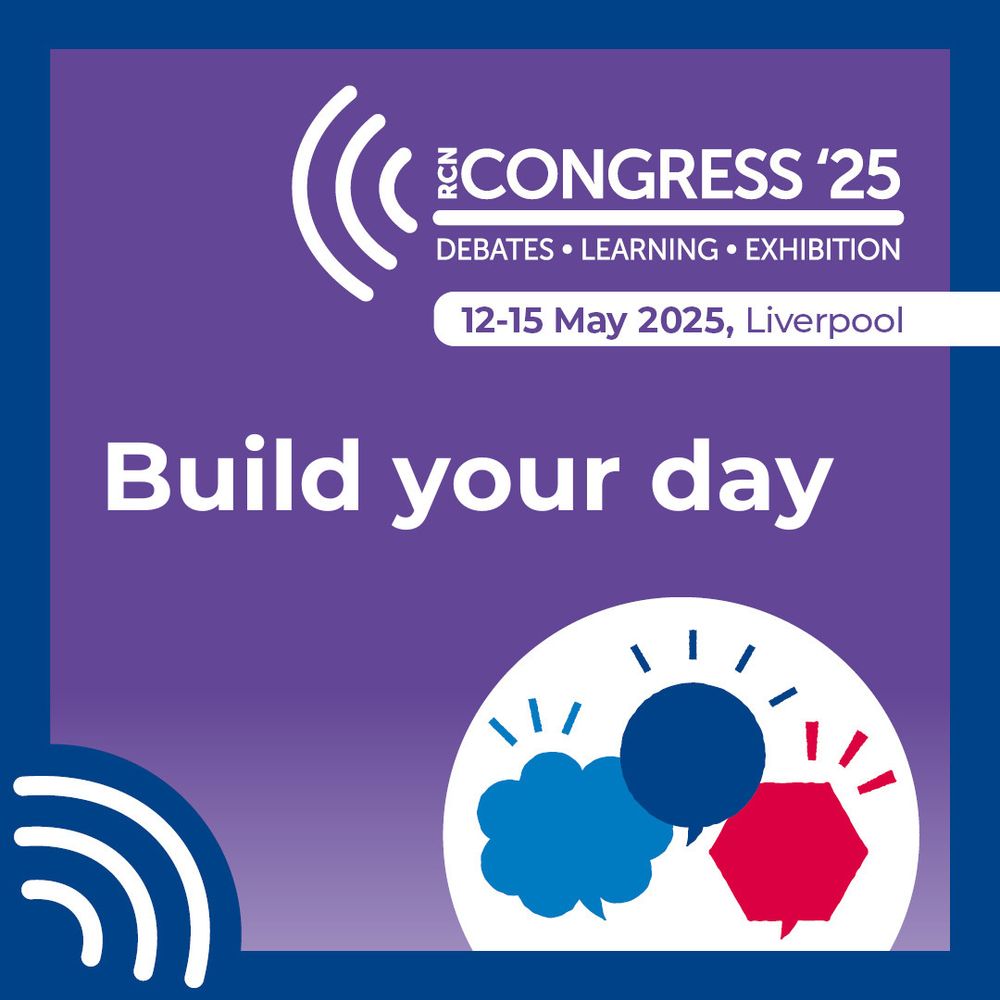 RCN Congress '25

Build your day