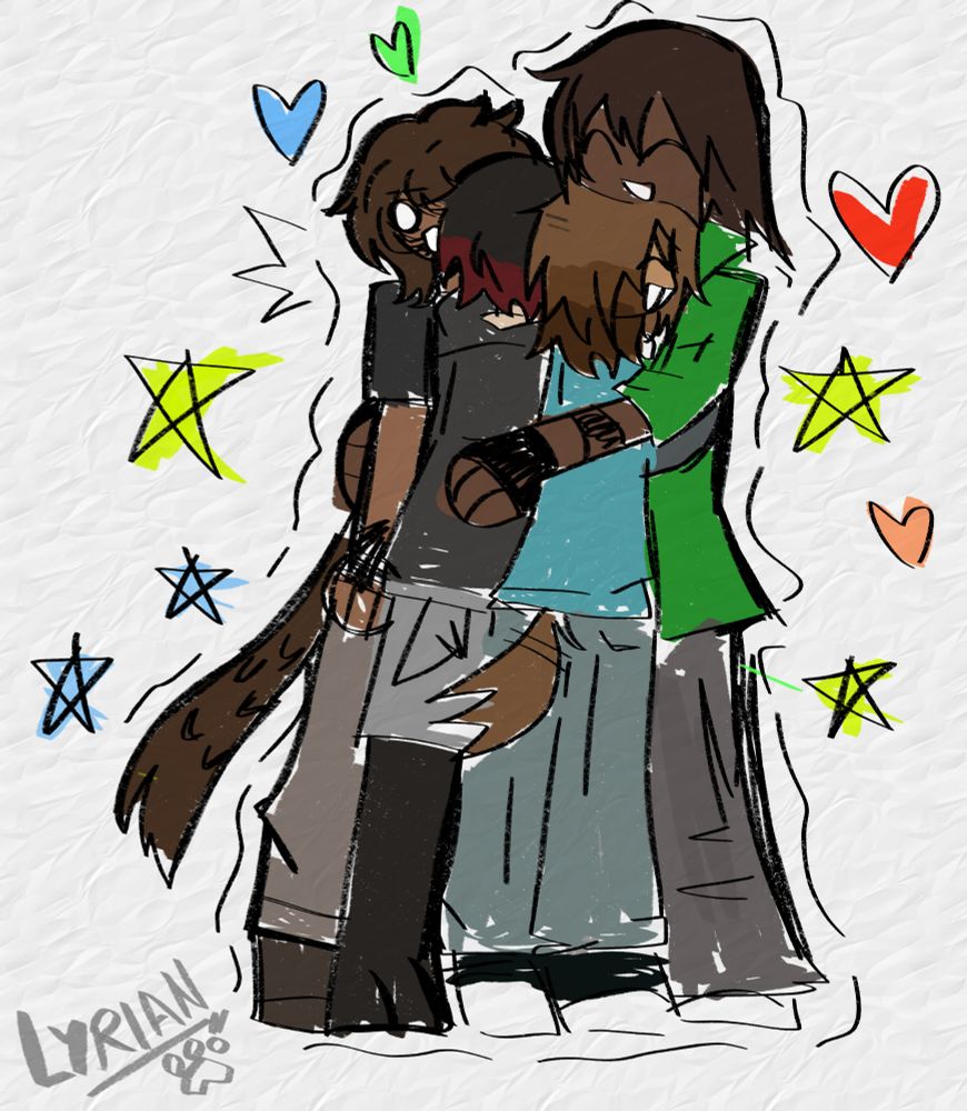 Ocs in order: Deimos, Sam, Lyrian, Enki