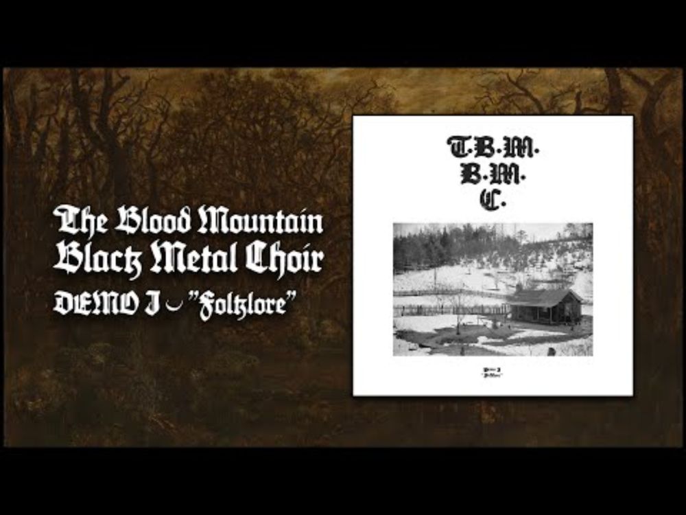 The Blood Mountain Black Metal Choir - DEMO I - "Folklore" (2025, antifascist black metal)