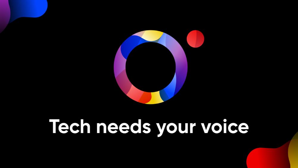 O'Reilly rainbow logo with text "Tech needs your voice"