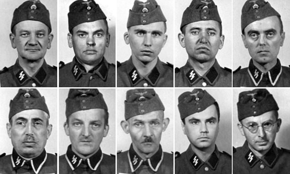 The names of almost 10,000 Nazi SS guards who helped in the extermination of more than a million Jews at Auschwitz have been posted online for the first time.