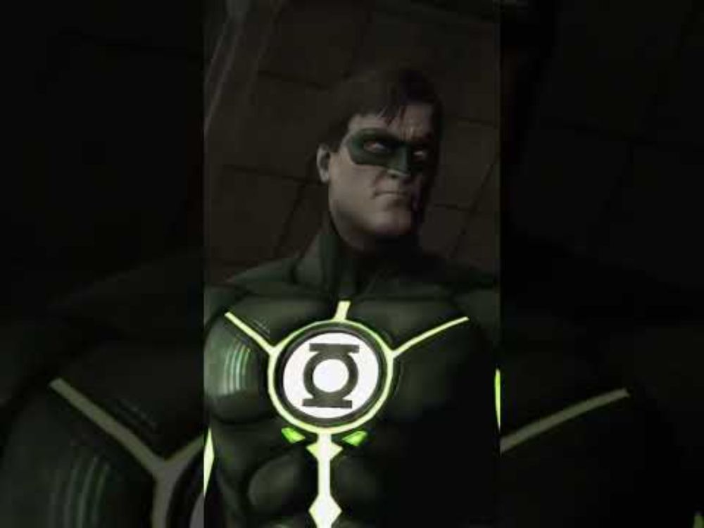 Green Lantern fights Cyborg! (Injustice: Gods Among Us)