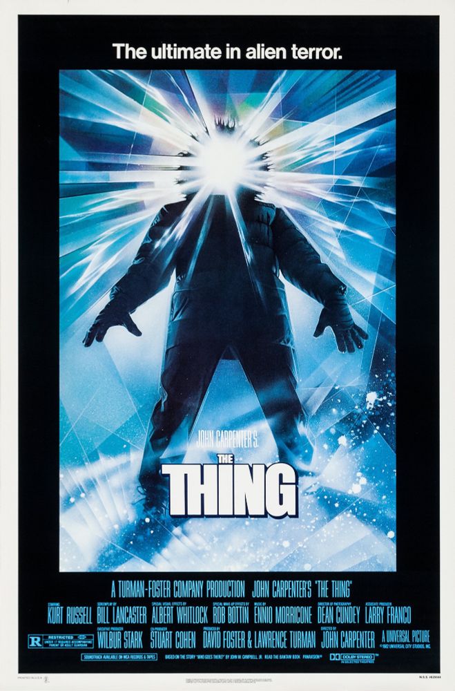 The Thing poster, 1982