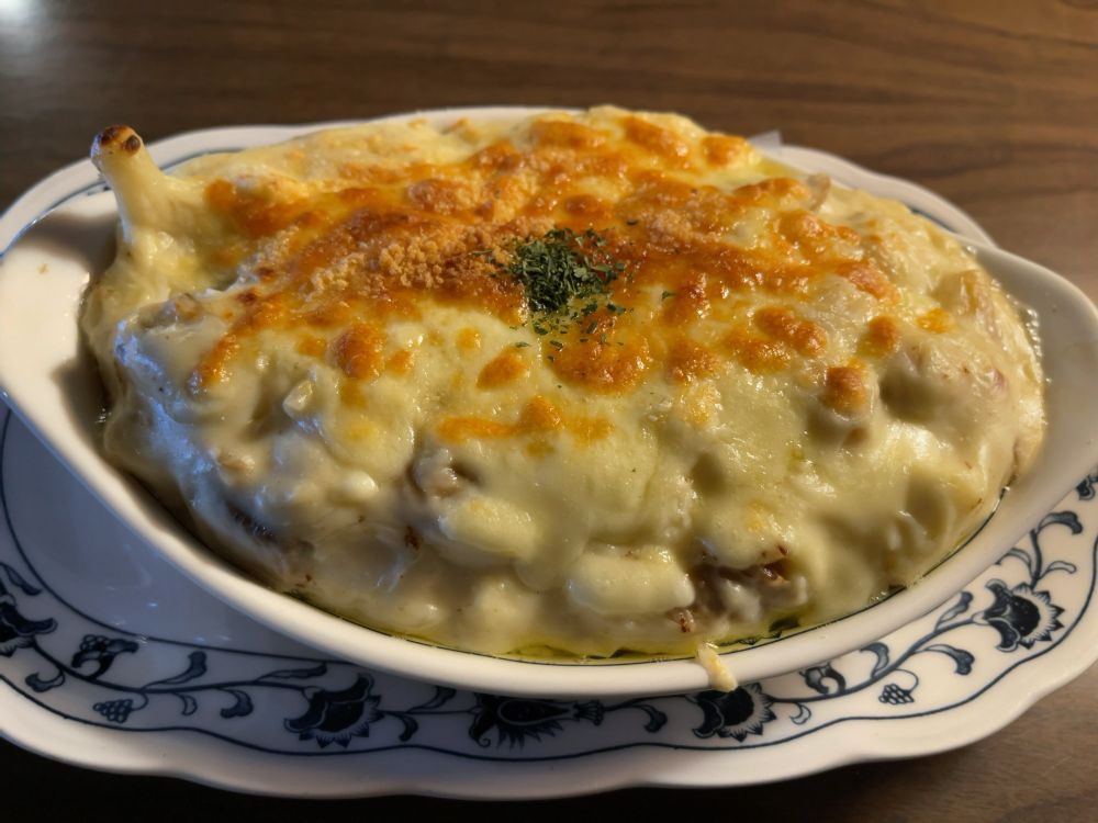 洞爺湖温泉・望羊蹄のマカロニグラタン