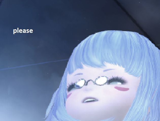 close up image of cami saying please because PLEASE