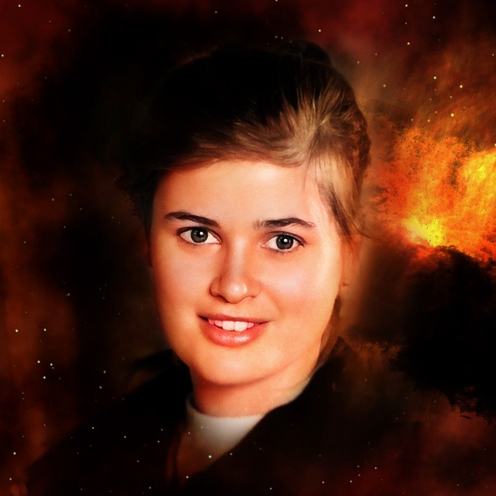 Sophie Aldred as Ace. 