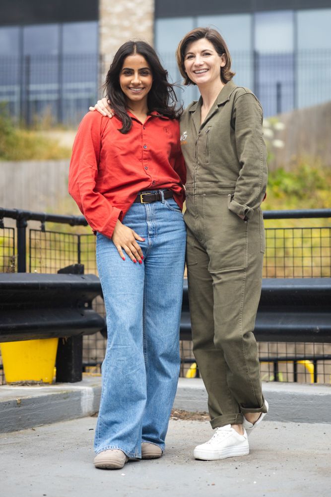 Mandip Gill and Jodie Whittaker