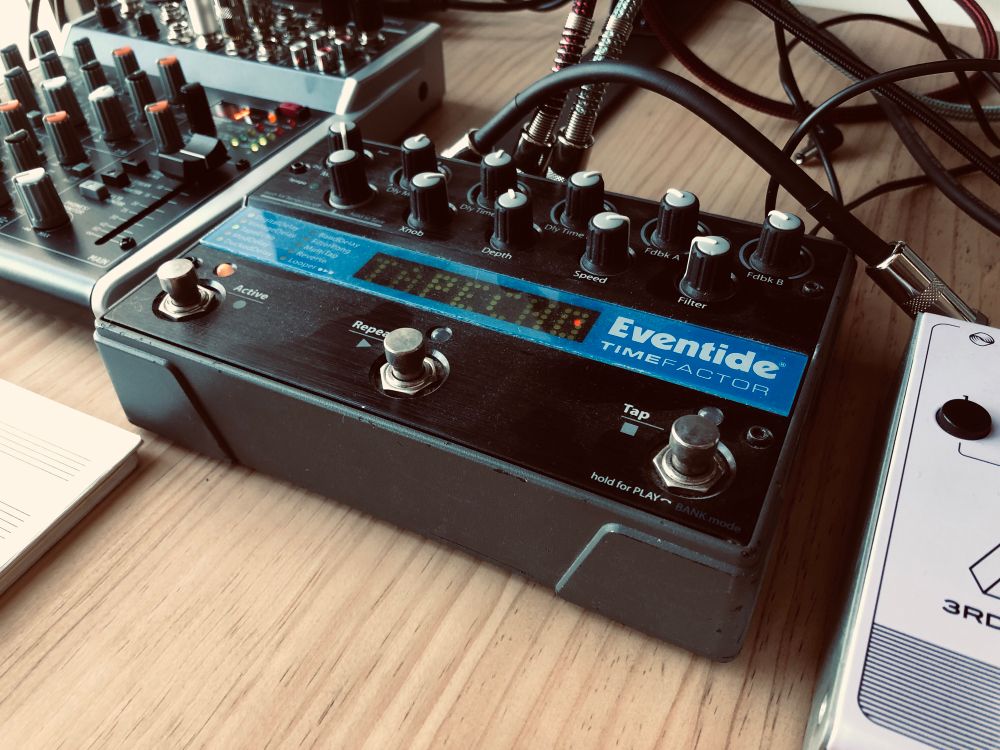 Picture of an Eventide TimeFactor delay pedal