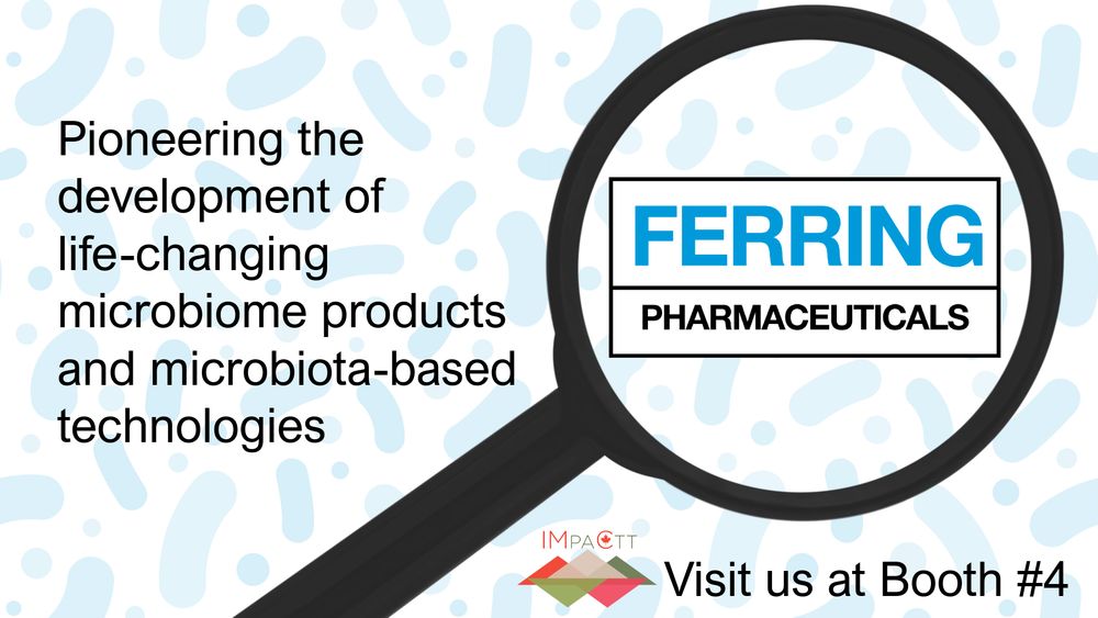 Ferring Pharmaceuticals: Pioneering the development of life-changing microbiome products and microbiota-based technologies. 