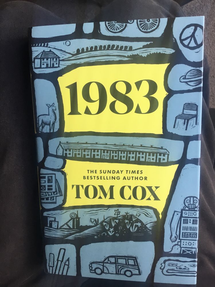 The front cover of 1983, a novel by Tom Cox