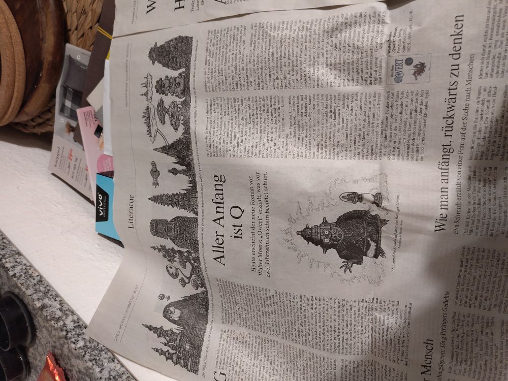 Neues Buch von Walter Moers 