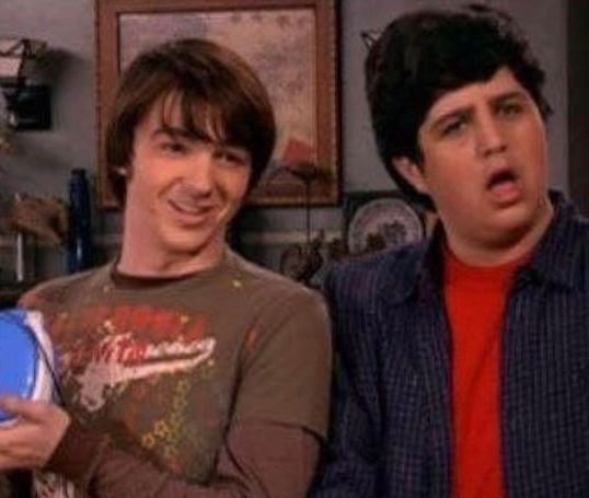 Drake & Josh. The joke is that Megan, their sister, would call them boobs in the show 
