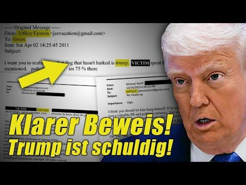 "Trump Hatte Sie Für Stunden..." ZEHNTAUSENDE Emails Von Epstein VERÖFFENTLICHT!