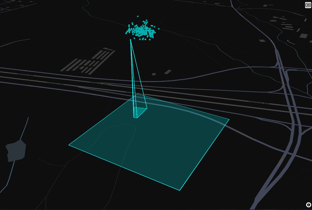 a map with some 3D points