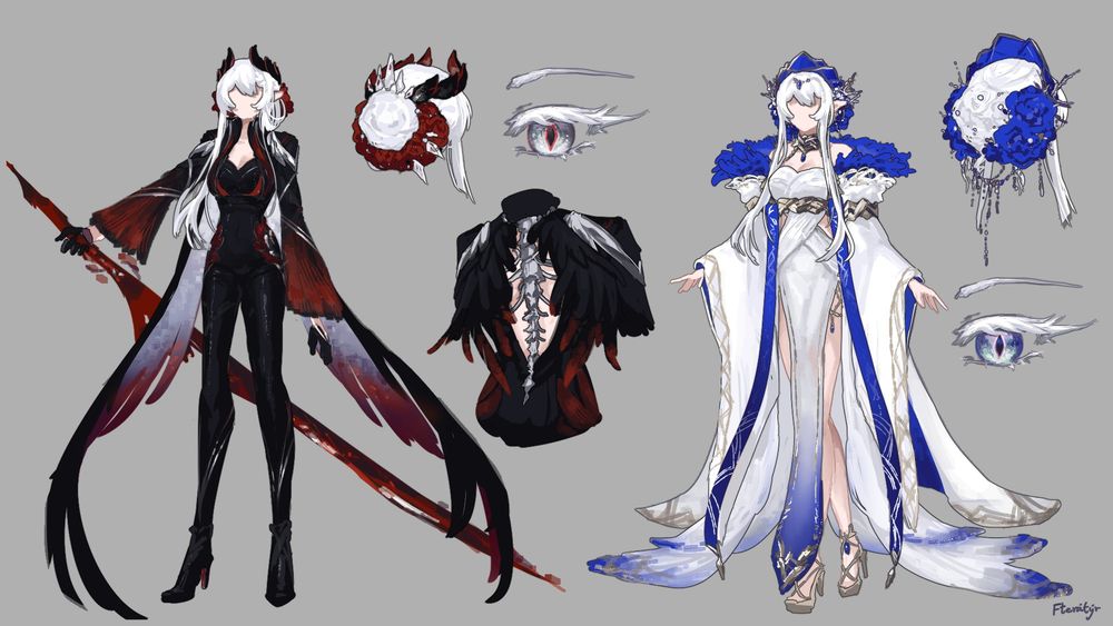 Fterátýr: Scarlet Tear
Tiara(Tearra): Divine Oracle of the Unknown Will.