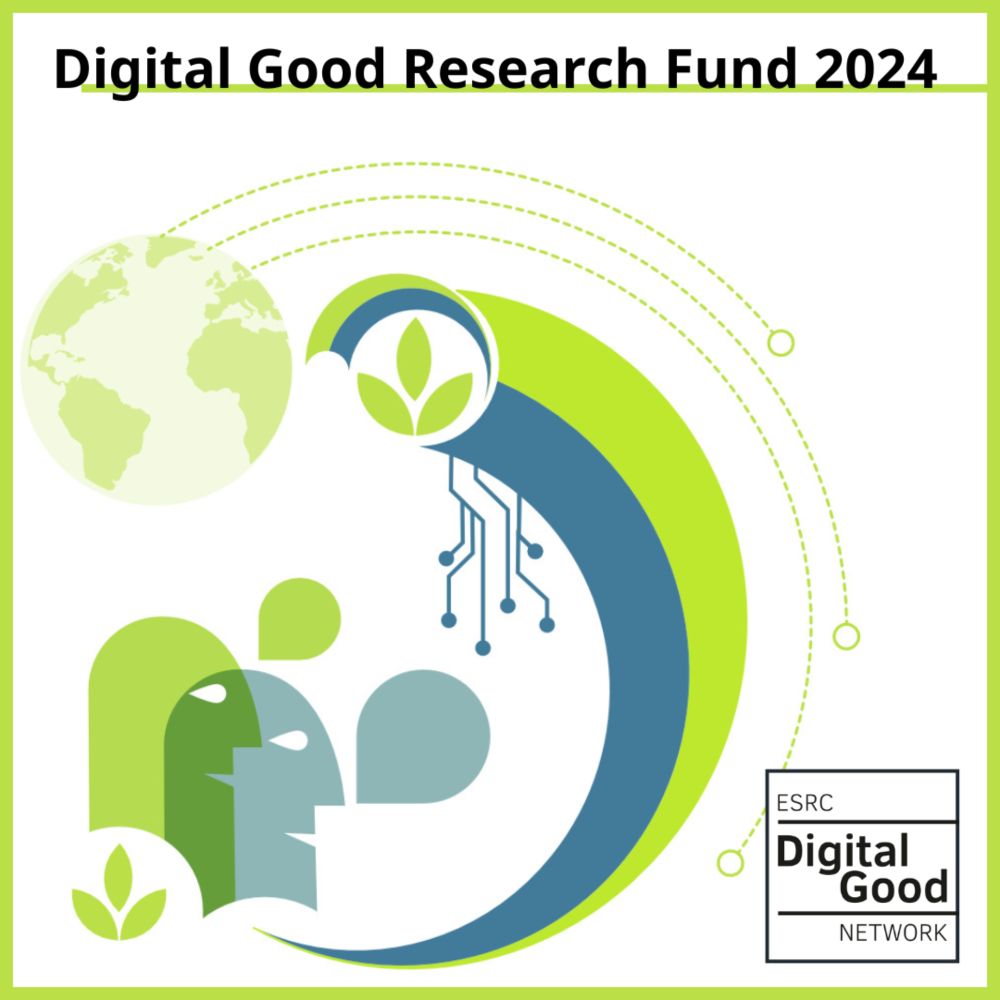 Second round of Digital Good Research Fund projects announced - ESRC Digital Good Network