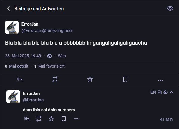 1 message: Bla bla bla blu blu blu a bbbbbbbb linganguligligliguacha
2. dam this shi doin numbers