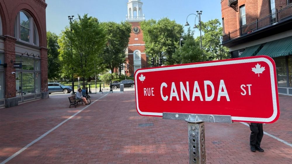 This Vermont town renamed a street in a bid to help repair relationship with Canadians